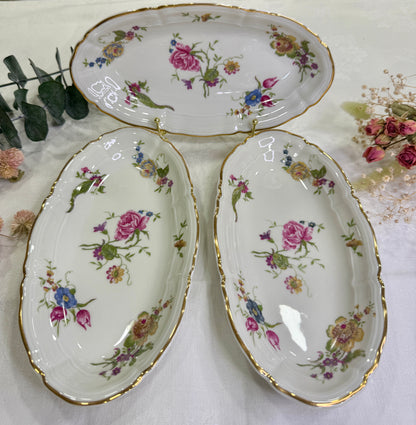 Vajilla Bernardaud Limoges antigua de porcelana francesa