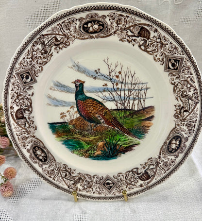 Vajilla inglesa Mason’s modelo Game Birds en ironstone.