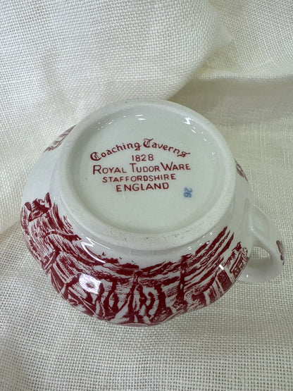 Juego de desayuno inglés Coaching Taverns – Royal Tudor Ware, Staffordshire