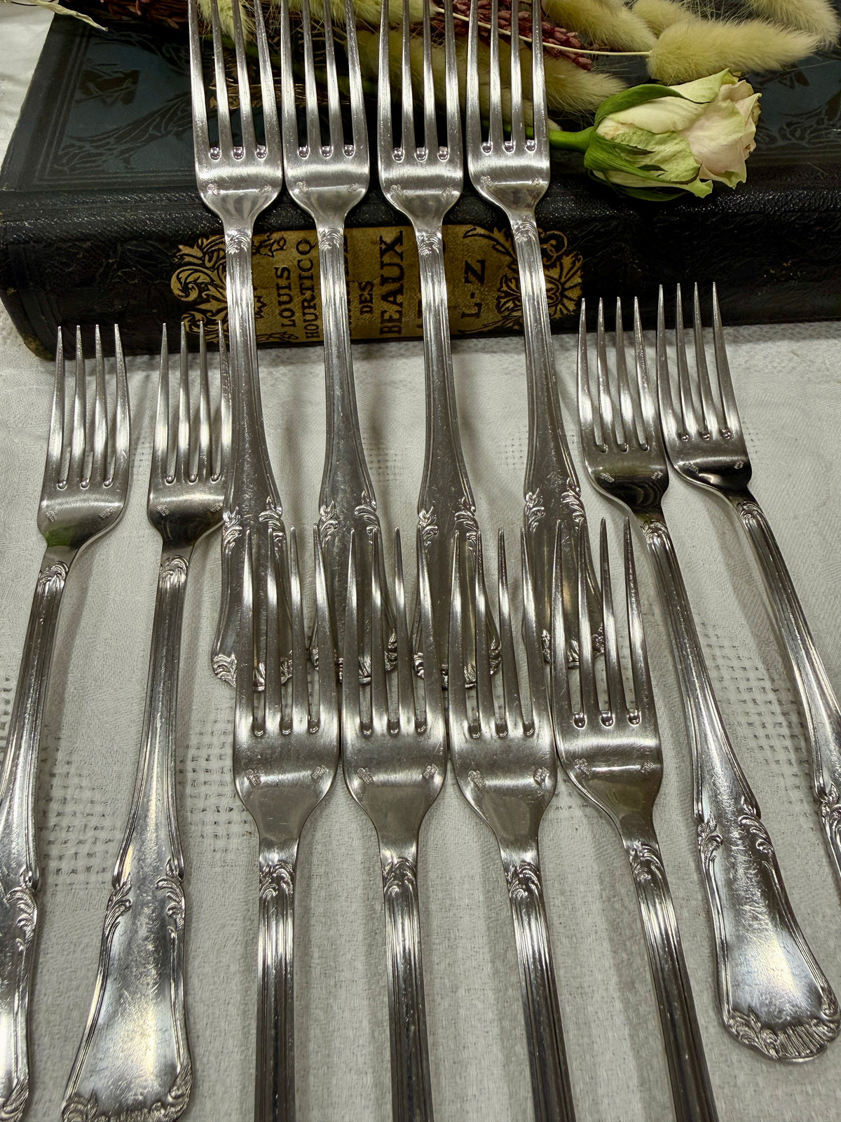 Cubertería vintage Jean Couzon · Inox 18/10 · Francia
