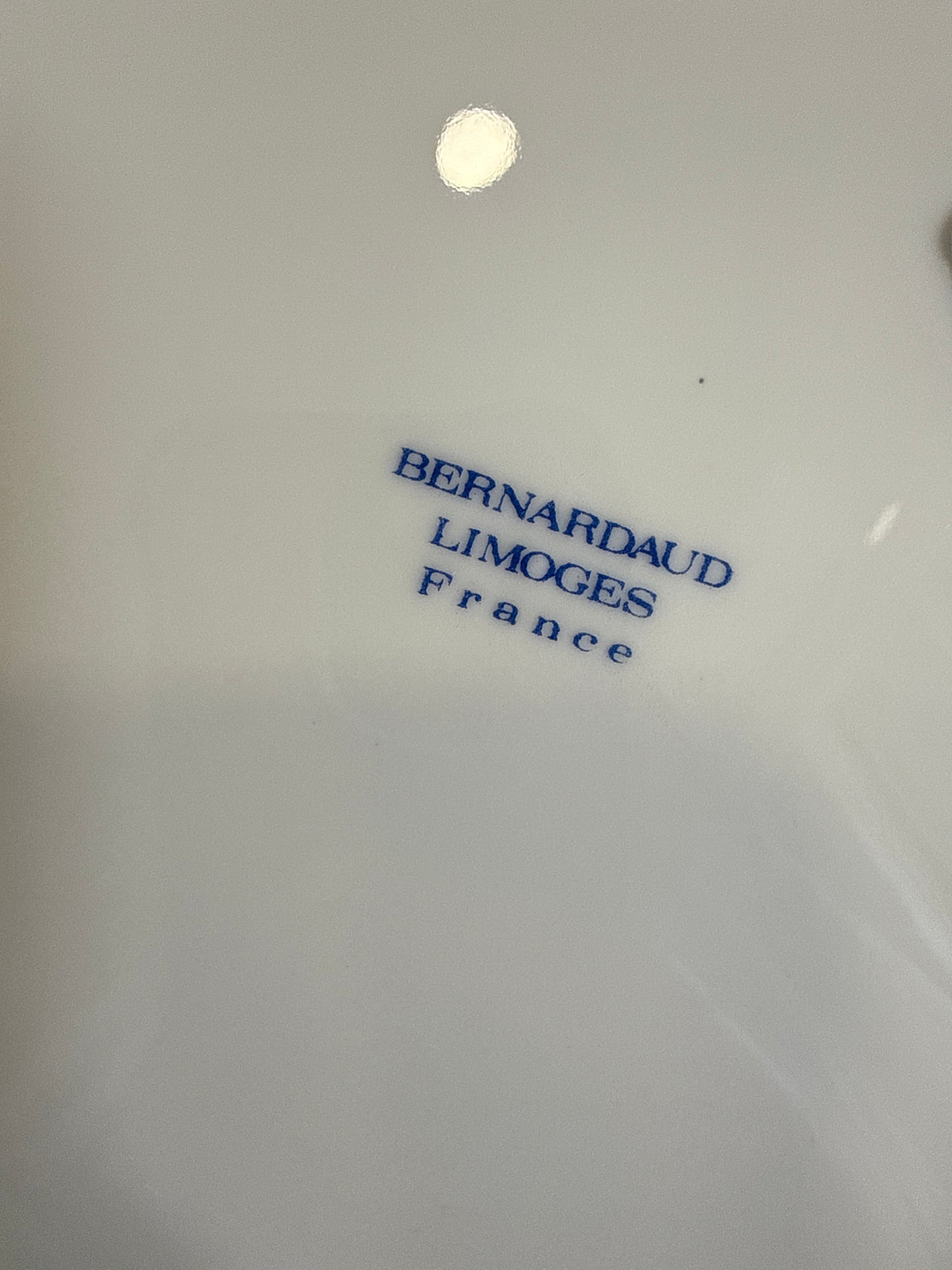 Vajilla Bernardaud Limoges antigua de porcelana francesa