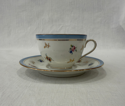 Taza con plato Limoges “Unique” Francia