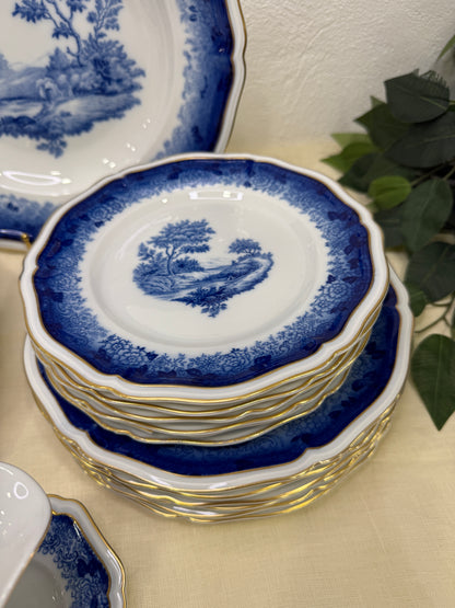 Platos llanos antiguo Rosenthal Chippendale X (UD.)