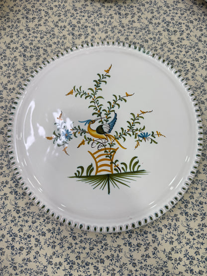 Fuente alta Moustiers Francia Pintada a mano