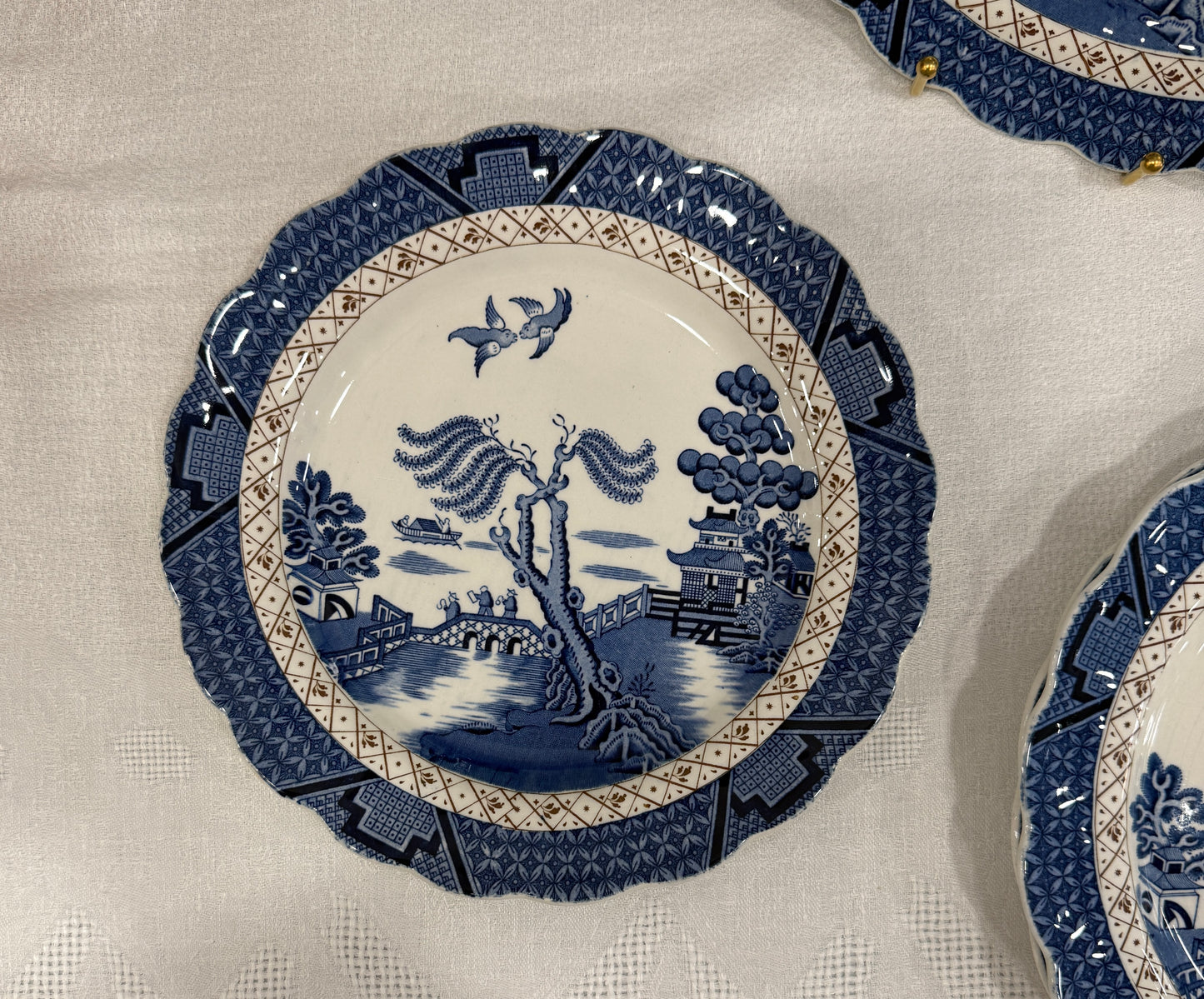 Platos Booths “Real Old Willow” – Inglaterra, c. 1920–1930