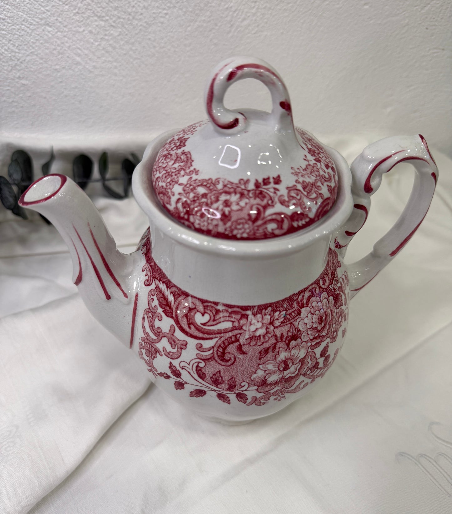 Cafetera Pickman La Cartuja modelo 202 roja 1933–1952