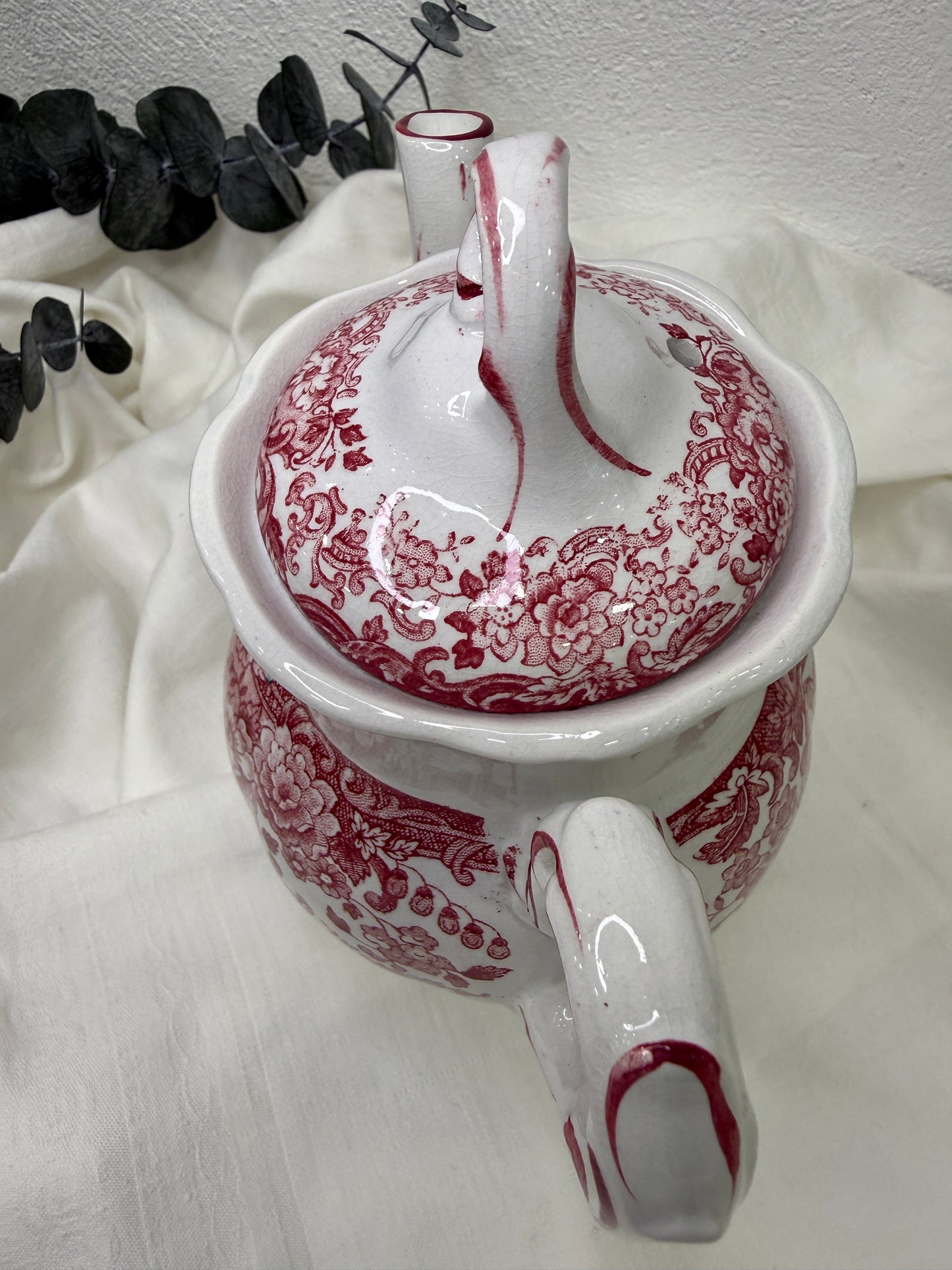 Cafetera Pickman La Cartuja modelo 202 roja 1933–1952