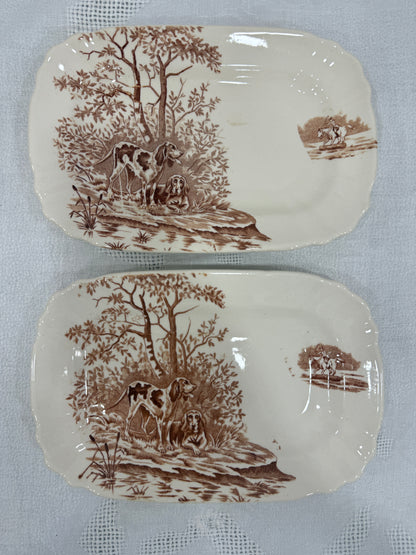 Rabanera Longchamp – Modelo Veneur en sepia (terre de fer), ca. 1880–1900
