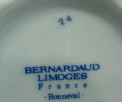 Jarra leche Bernardaud Limoges – Modelo Bonneval (verde)