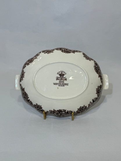 Fuente honda con asas Mason’s Ascot