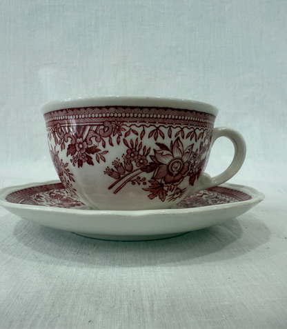 Taza con plato Villeroy & Boch “Fasan” (X UD.)