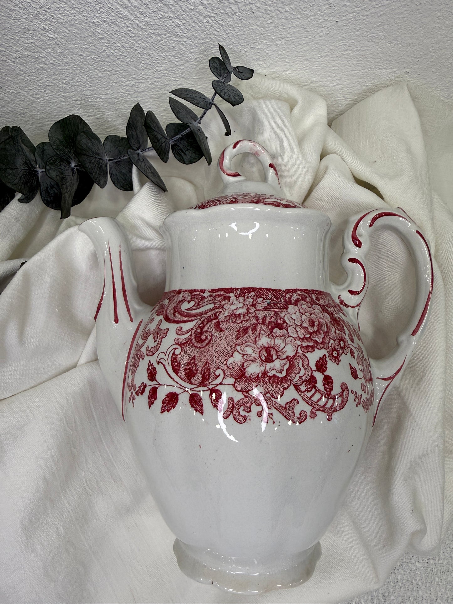 Cafetera Pickman La Cartuja modelo 202 roja 1933–1952