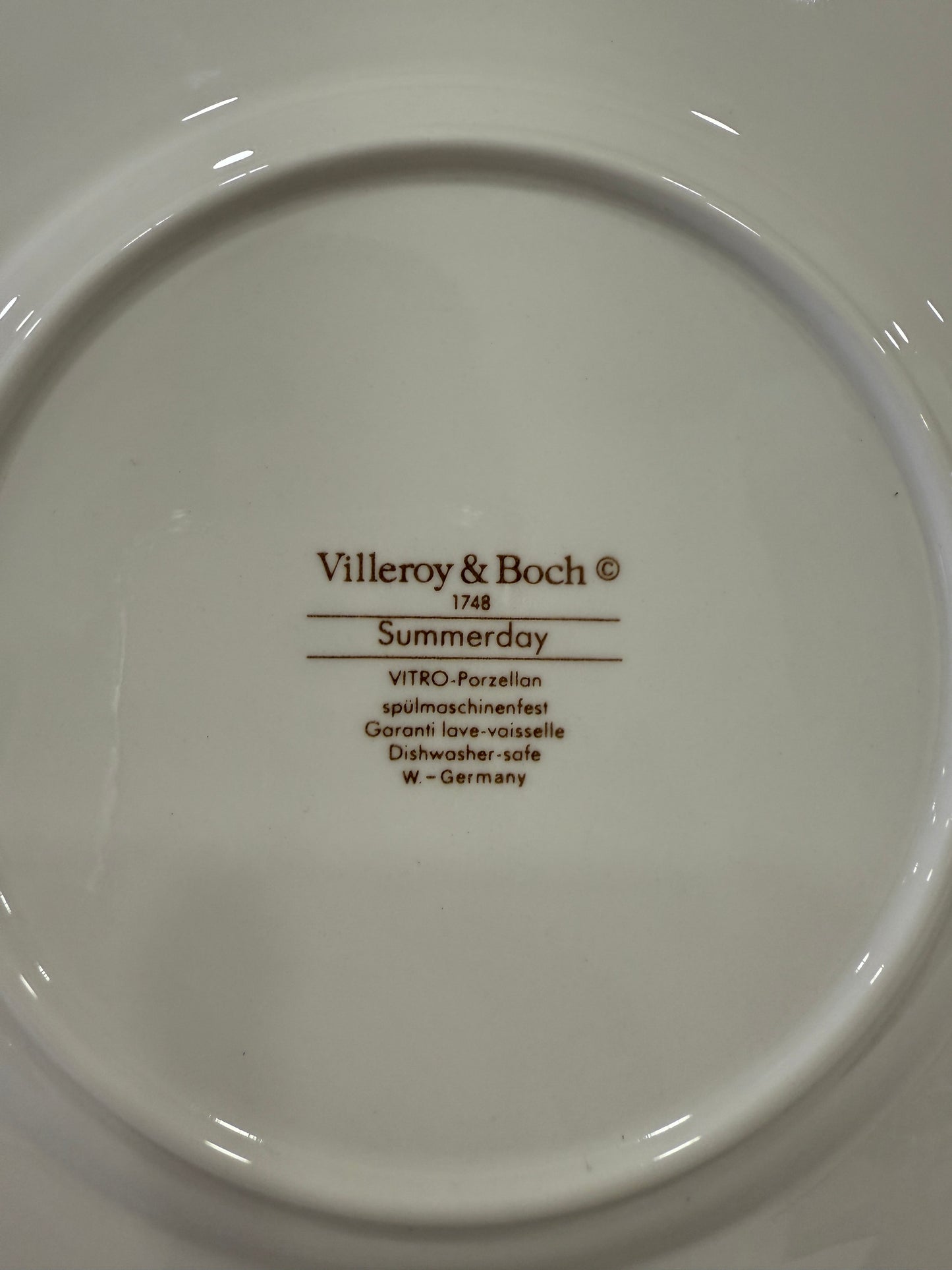Platos de postre Villeroy & Boch, Summerday (X UD.)