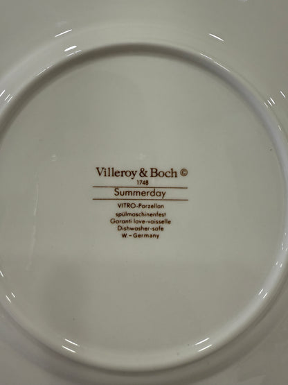 Platos de postre Villeroy & Boch, Summerday (X UD.)
