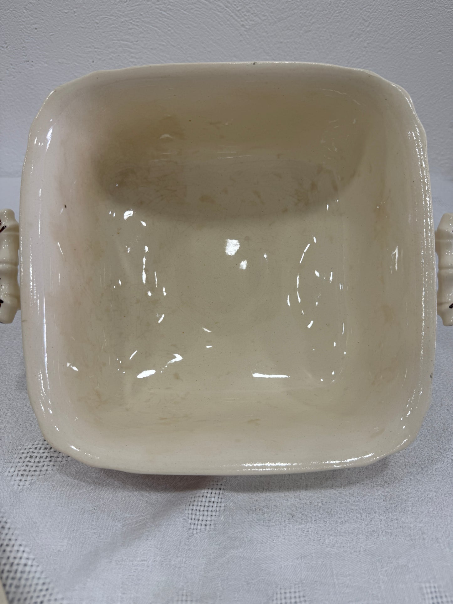 Sopera antigua Longchamp – Modelo Veneur (caza) – ca. 1880–1900