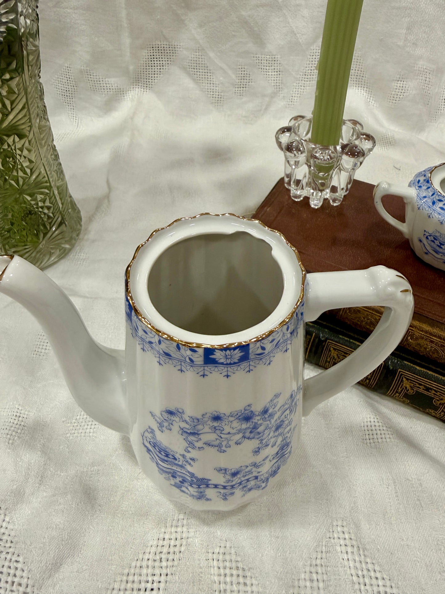 Porcelana vintage Seltmann Weiden · China Blau & Theresia