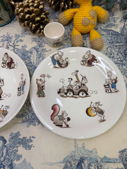 Conjunto infantil antiguo Johnson Bros Playtime