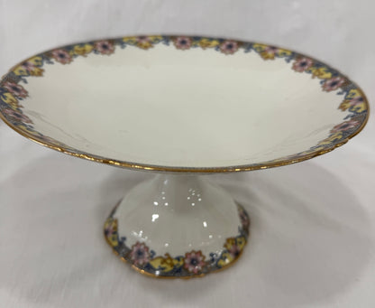 Compotier de porcelana de Limoges, Francia siglo XX
