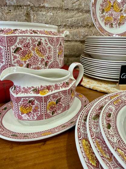 Ridgway Canterbury Ironstone vajilla inglesa antigua