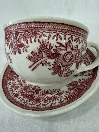 Taza con plato Villeroy & Boch “Fasan” (X UD.)
