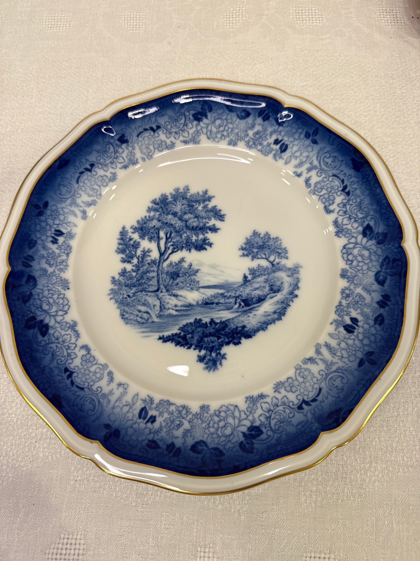 Platos llanos antiguo Rosenthal Chippendale X (UD.)