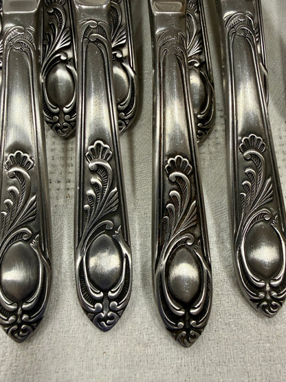 Cuchillos de mesa vintage Sedasco Inox · Francia