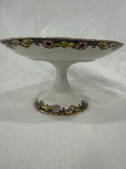Compotier de porcelana de Limoges, Francia siglo XX