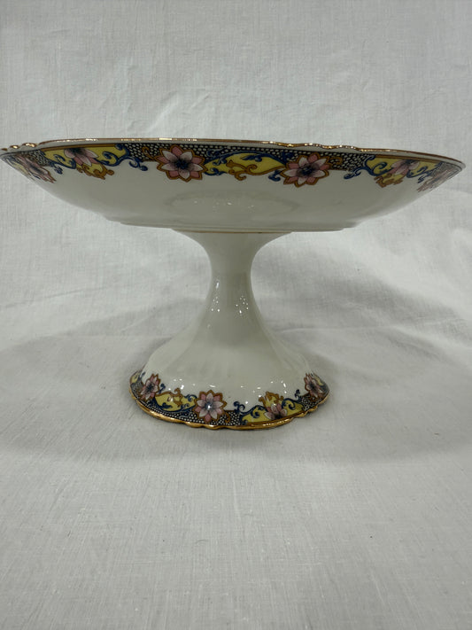 Compotier de porcelana de Limoges, Francia siglo XX