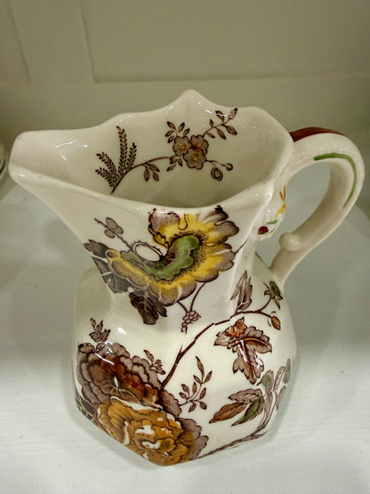 Jarra antigua Mason’s Ironstone Chantilly