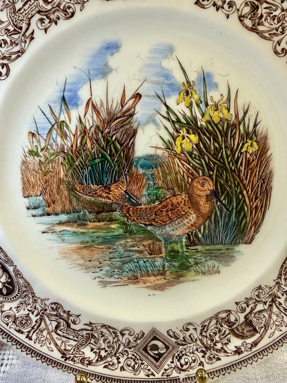 Vajilla inglesa Mason’s modelo Game Birds en ironstone.