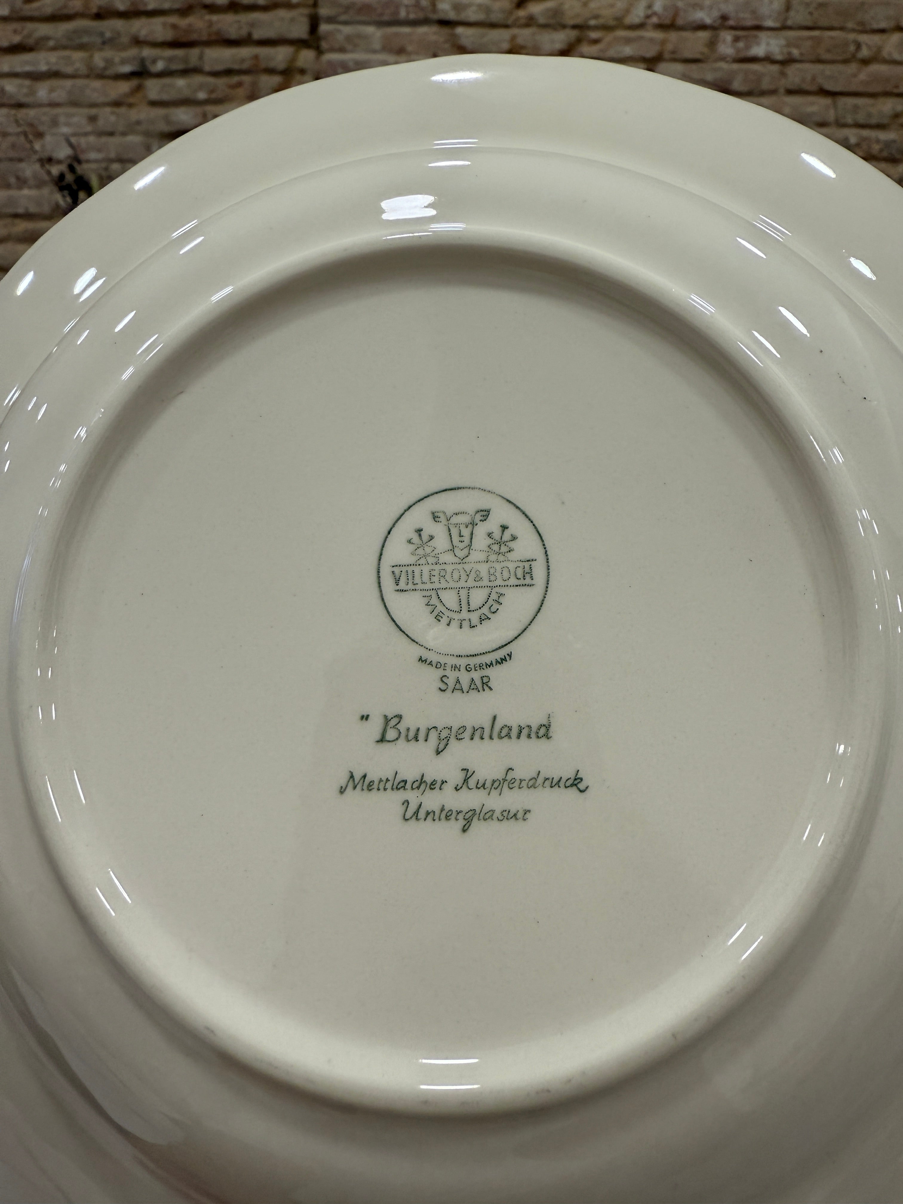 Villeroy & Boch “Burgenland” azul – Kat Vintage