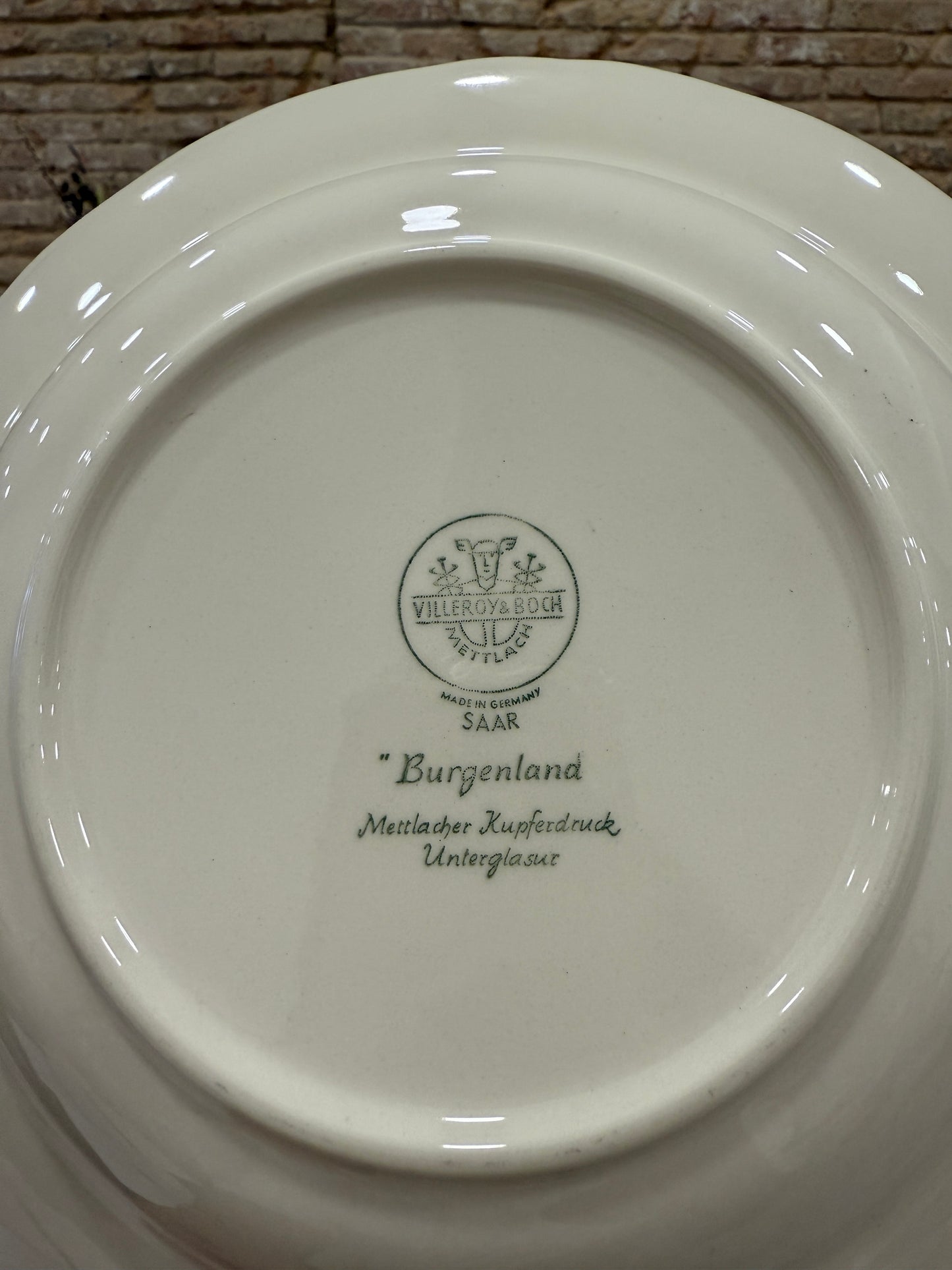 Villeroy & Boch “Burgenland” azul