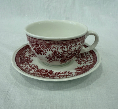 Taza con plato Villeroy & Boch “Fasan” (X UD.)
