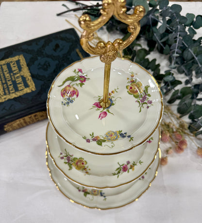 Vajilla Bernardaud Limoges antigua de porcelana francesa