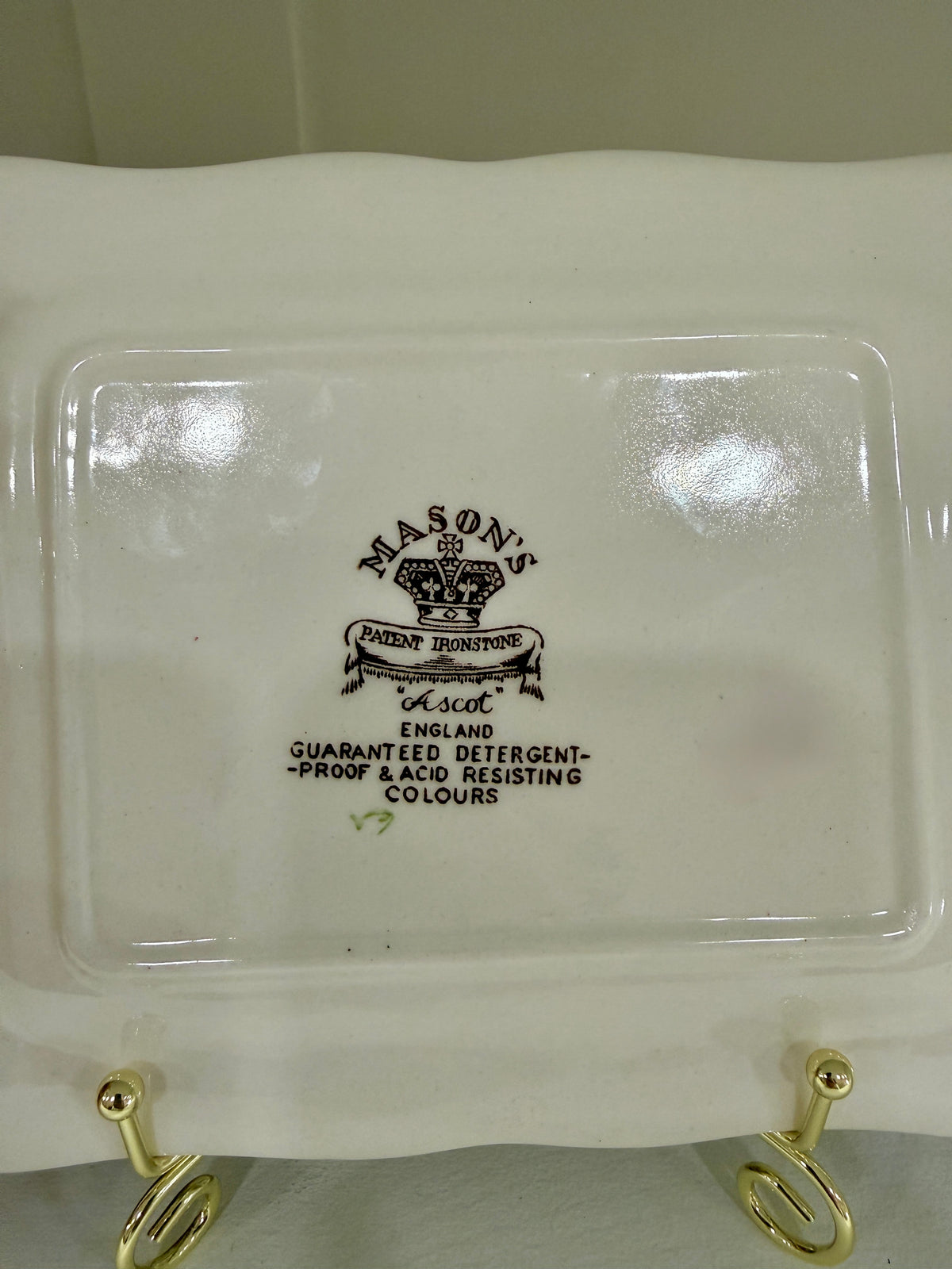 Bandeja antigua Mason’s Ascot