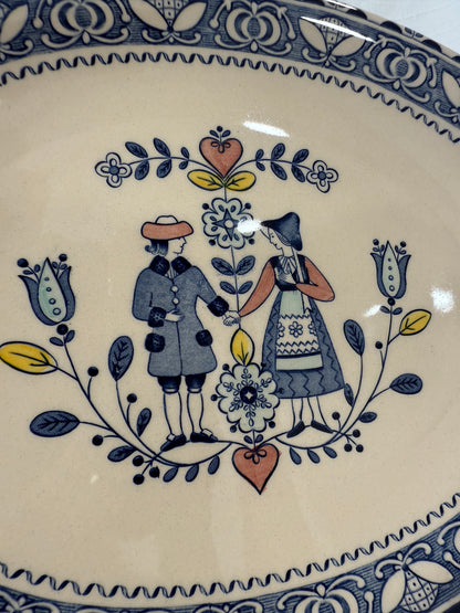 Fuente ovalada Johnson Brothers, Hearts & Flowers