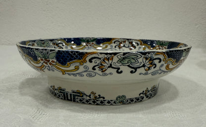 Compotiers bajos hondos Longwy Chinois (ca. 1880–1920)