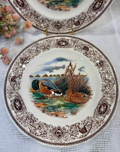 Vajilla inglesa Mason’s modelo Game Birds en ironstone.