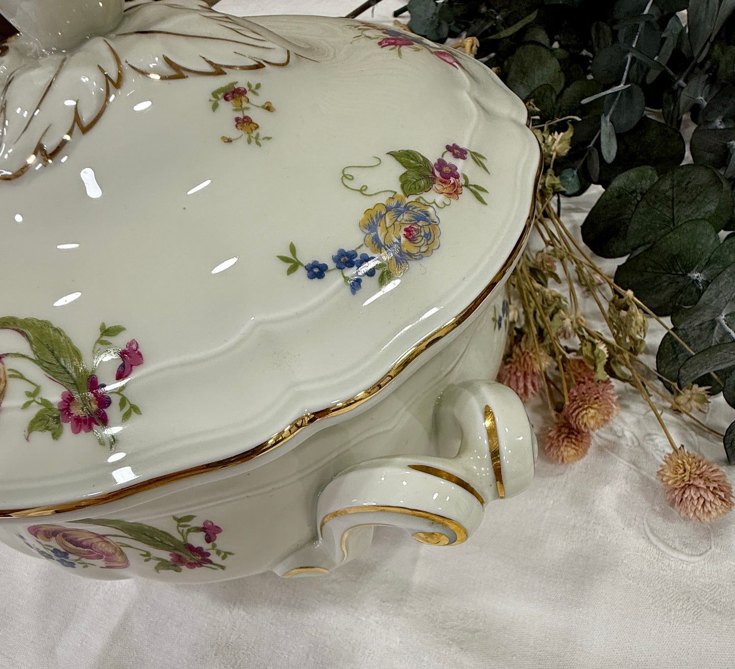 Vajilla Bernardaud Limoges antigua de porcelana francesa