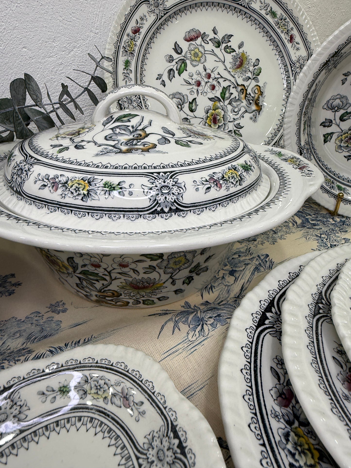 {{product_title}} vajilla antigua porcelana vintage francesa decoración mesa elegante