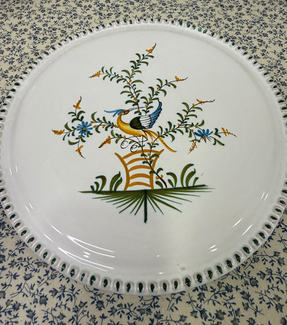 Fuente alta Moustiers Francia Pintada a mano