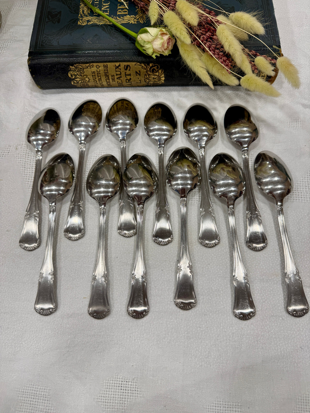 Cubertería vintage Jean Couzon · Inox 18/10 · Francia