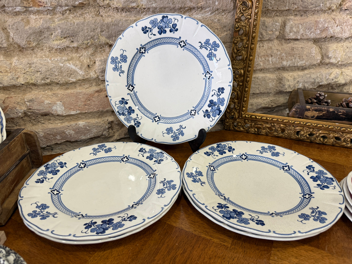 Platos Sarreguemines, modelo Jane (X UD.)